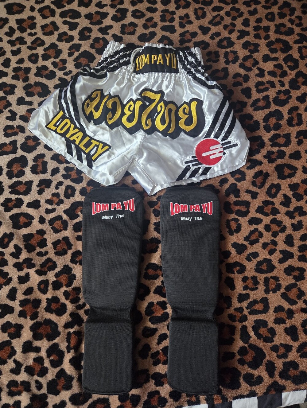 Muay Thai Shorts And Shin Guards